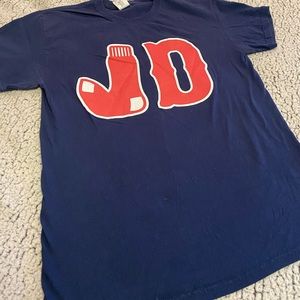 J.D. Martinez - Boston Red Sox - “JD” t shirt size medium *RARE*